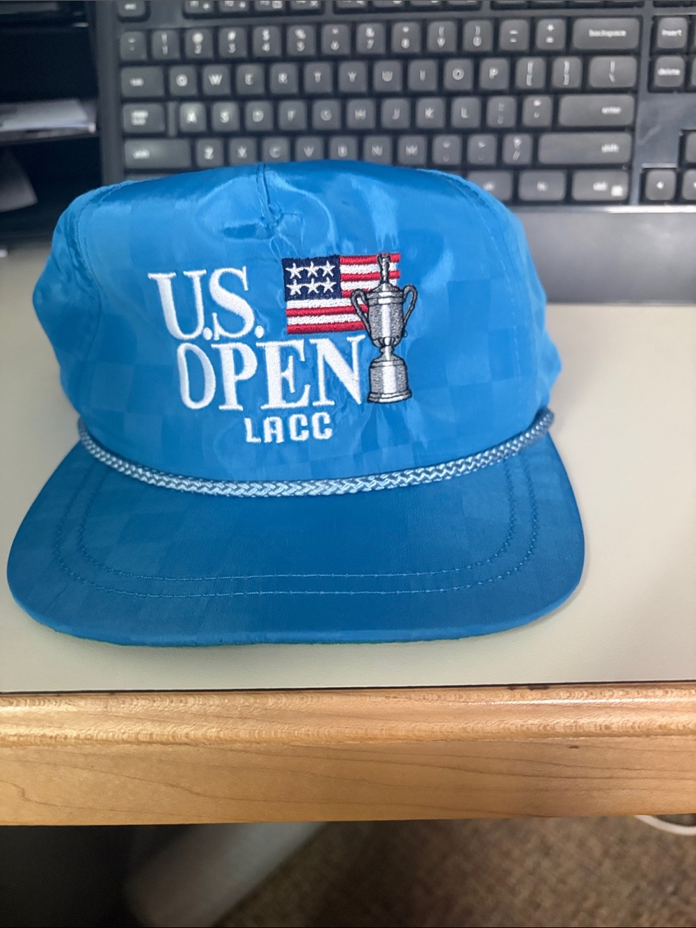 U.S. Open LACC Blue Rope-Trim Baseball Cap